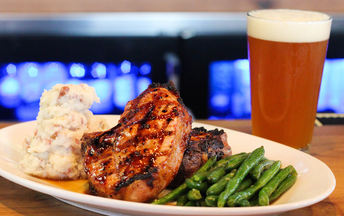 Steak dinner